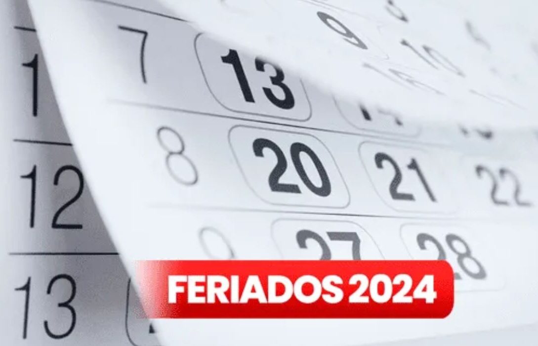 Feriados 2024 calendario completo Radioban