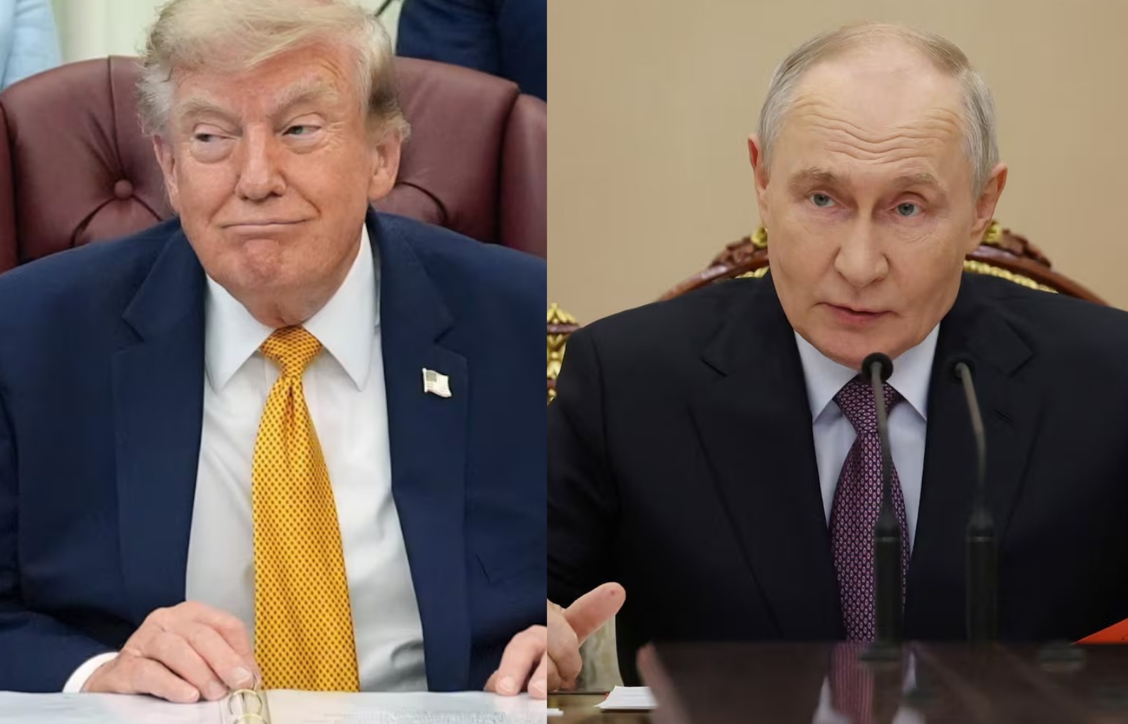 Donald Trump y Vladimir Putin